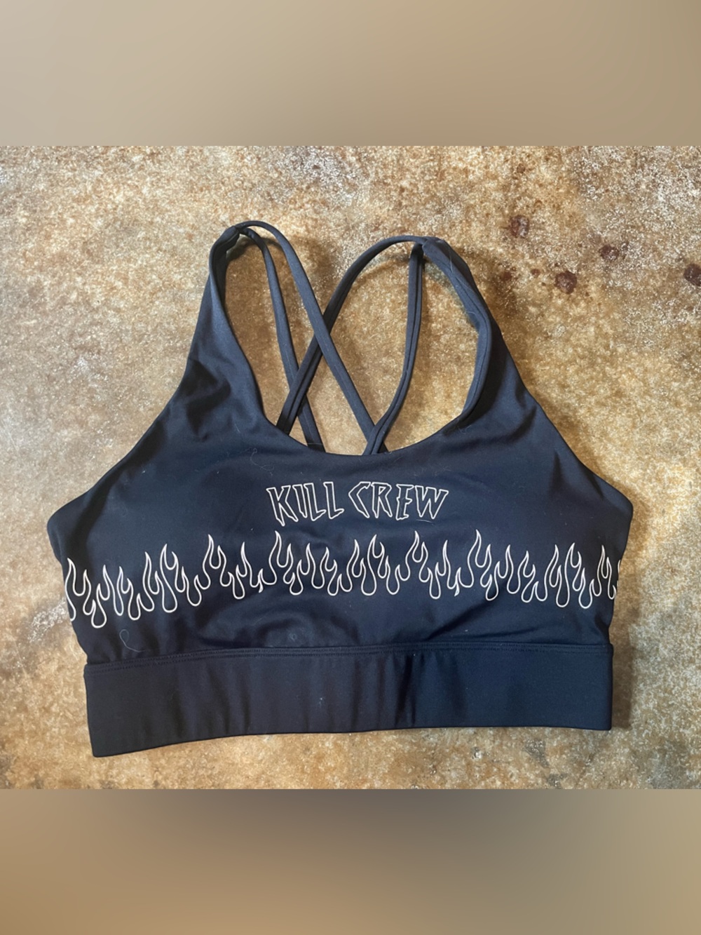 Kill Crew Flame High Support Sports Bra- Medium